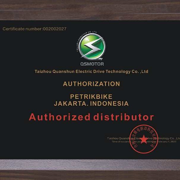 authorized distributor qs motor indonesia